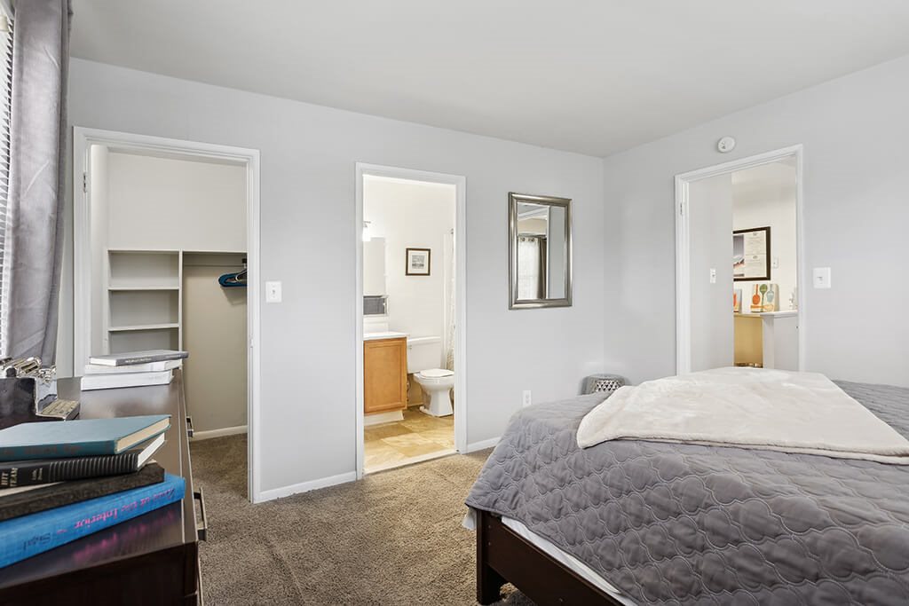 Bedroom at Villages at Marley Station in Glen Burnie MD
